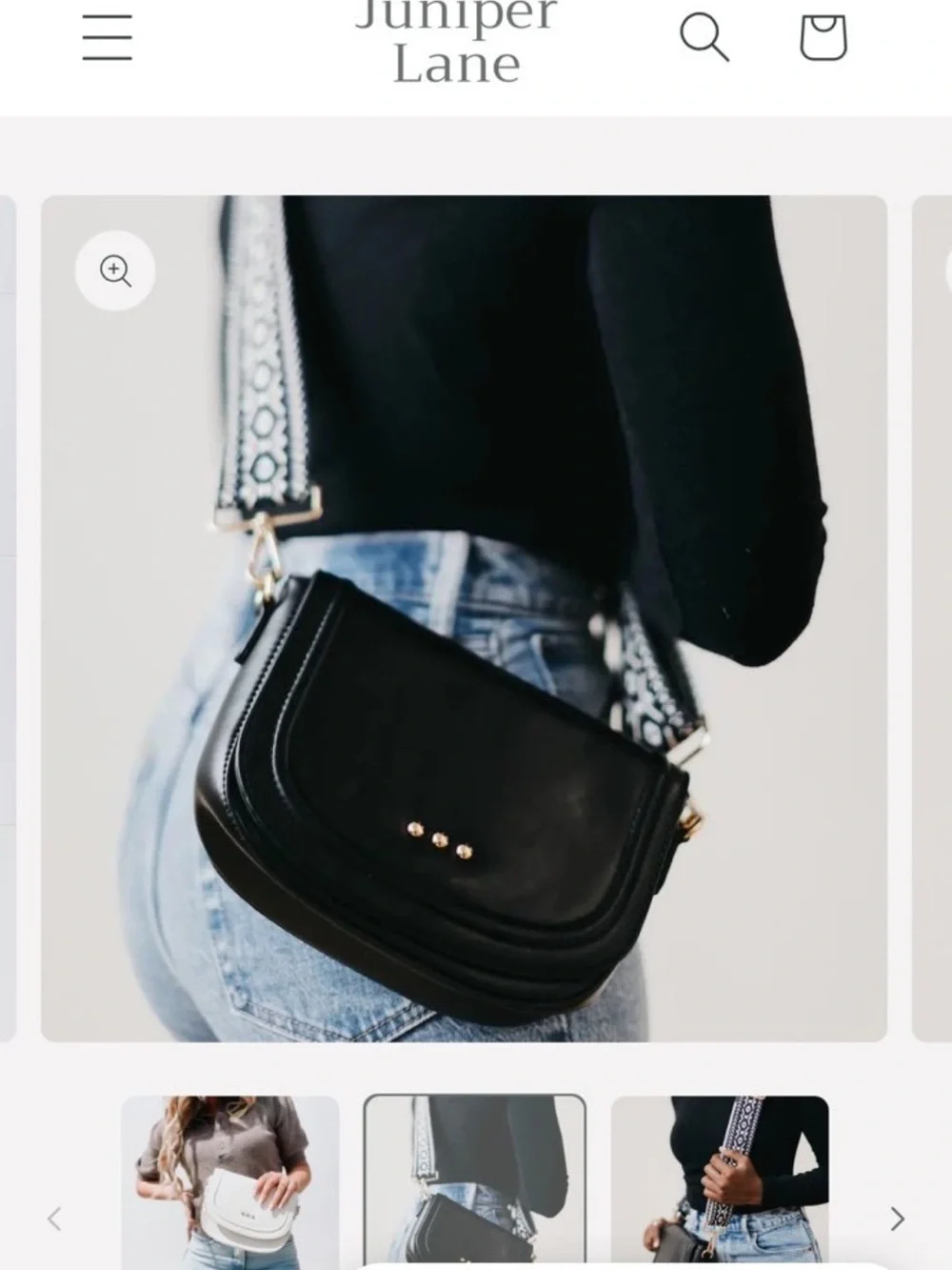 Simple Saddle Bag
